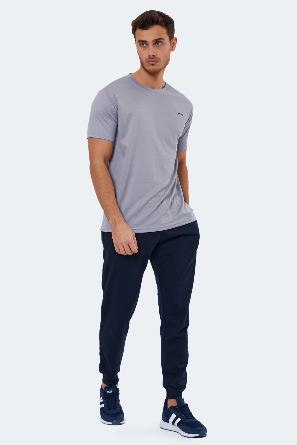 تیشرت مردانه Slazenger Republıc خاکستری روشن تیشرت مردانه Slazenger Republıc خاکستری روشن