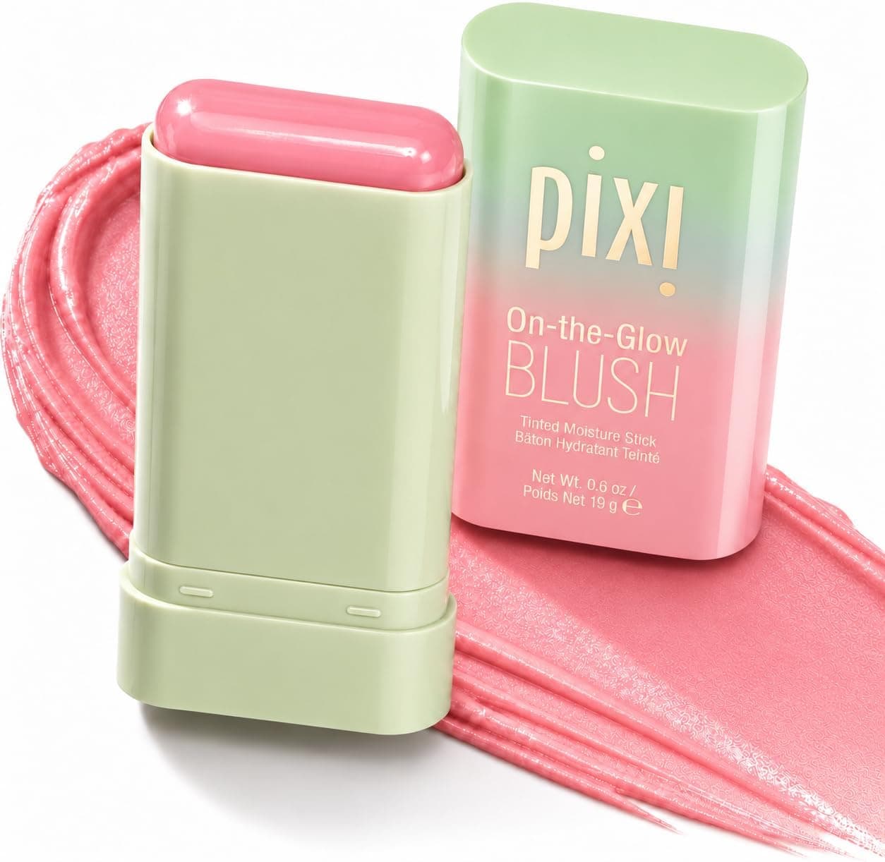 رژگونه استیکی لب و گونه Pixi مدل On-the-Glow CheekTone، آبرسان رنگی واکنشپذیر با pH، 19g رژگونه استیکی لب و گونه Pixi مدل On-the-Glow CheekTone، آبرسان رنگی واکنشپذیر با pH، 19g