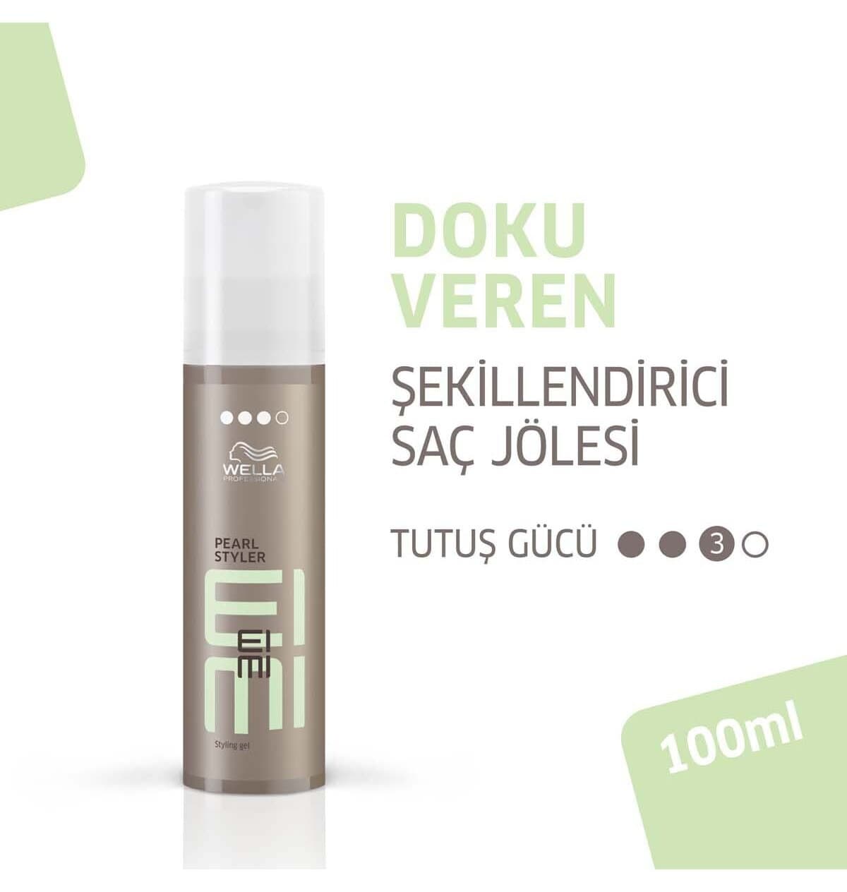 ژل حالتدهنده مو Wella Professionals Eimi Pearl Styling نگهداری قوی و محافظ UV 100ml ژل حالتدهنده مو Wella Professionals Eimi Pearl Styling نگهداری قوی و محافظ UV 100ml