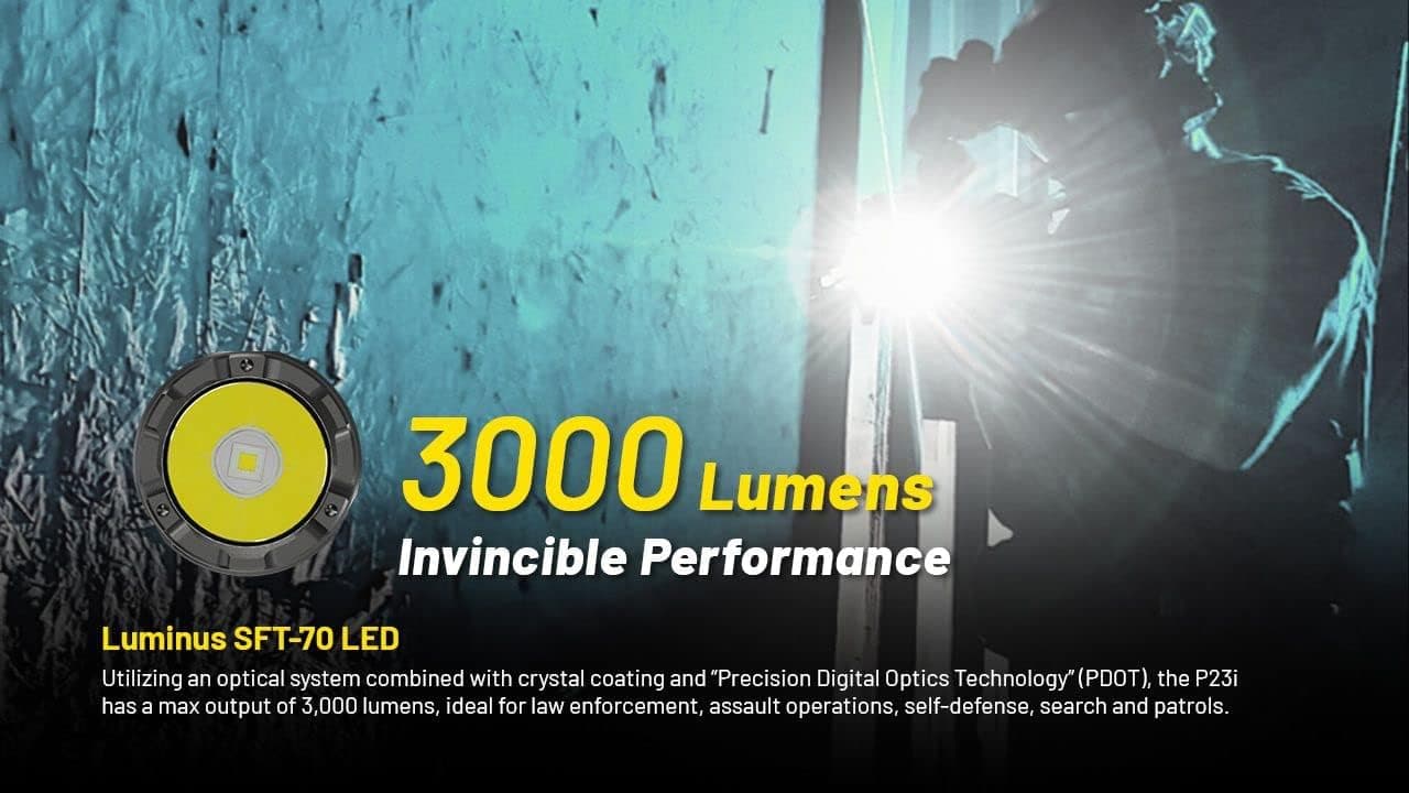 چراغقوه برد بلند Nitecore مشکی 3000 lumens با برد 512 Yard، باتری NL2150HPi و چراغ جاکلیدی Eco-Sensa مدل P23i چراغقوه برد بلند Nitecore مشکی 3000 lumens با برد 512 Yard، باتری NL2150HPi و چراغ جاکلیدی Eco-Sensa مدل P23i