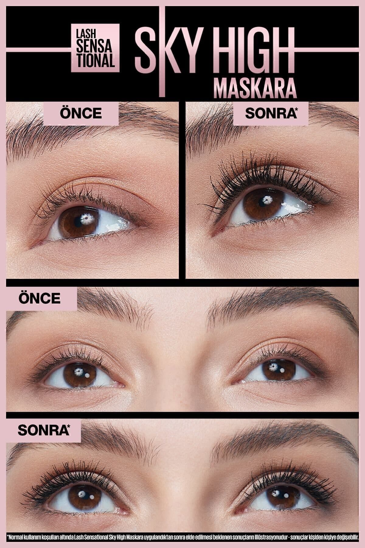 ست ریمل، فیکسکننده ابرو و رژلب Maybelline New York مدل Sky High، Super Lock و Matte Ink 15 Mini ست ریمل، فیکسکننده ابرو و رژلب Maybelline New York مدل Sky High، Super Lock و Matte Ink 15 Mini