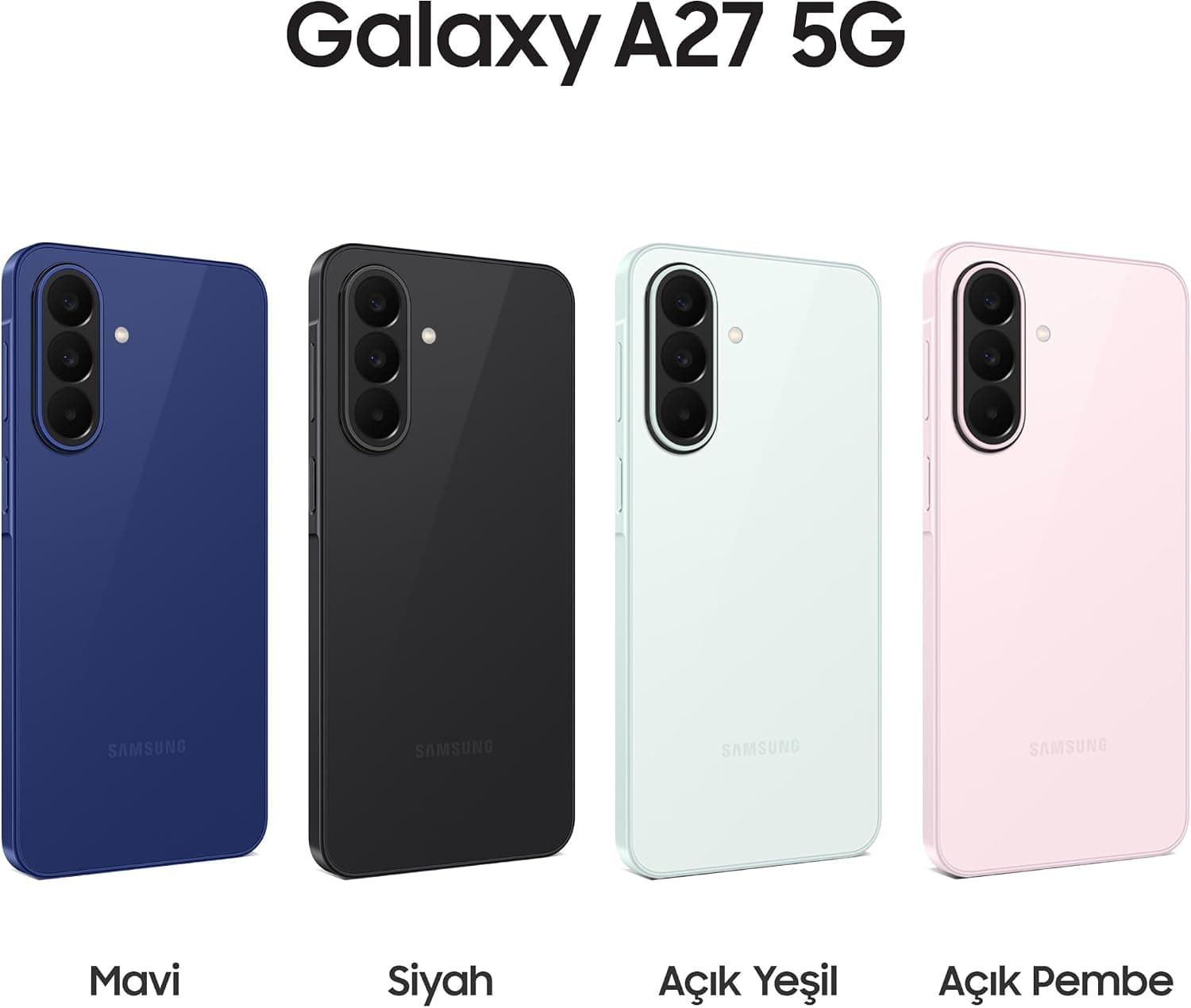 گوشی موبایل Samsung Galaxy A27 5G مشکی حافظه 256GB رم 8GB گوشی موبایل Samsung Galaxy A27 5G مشکی حافظه 256GB رم 8GB