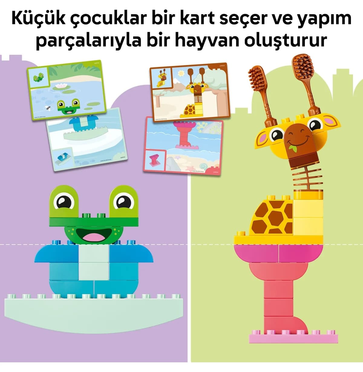 لگو DUPLO آموزشی حیوانات مدل 10472 ۹۴ قطعه 3+ سال لگو DUPLO آموزشی حیوانات مدل 10472 ۹۴ قطعه 3+ سال