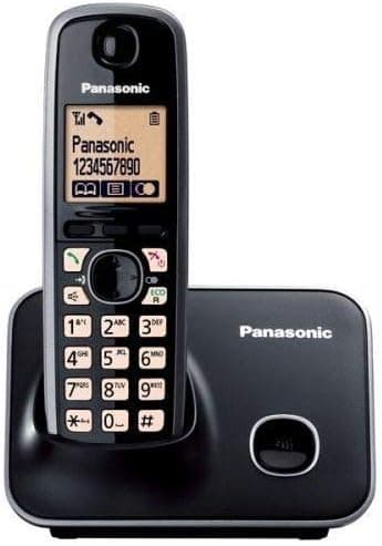 تلفن بیسیم Panasonic مدل KX-TG3711 مشکی تلفن بیسیم Panasonic مدل KX-TG3711 مشکی