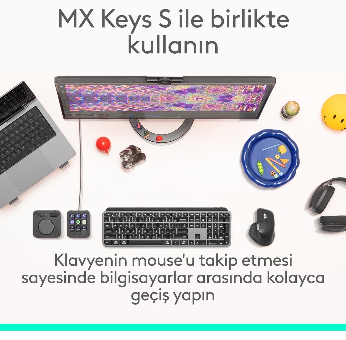 ماوس Logitech MX Master 4 بازخوردی بیصدا بیسیم بلوتوث 8000 DPI خاکستری تیره مدل 910-007562 ماوس Logitech MX Master 4 بازخوردی بیصدا بیسیم بلوتوث 8000 DPI خاکستری تیره مدل 910-007562
