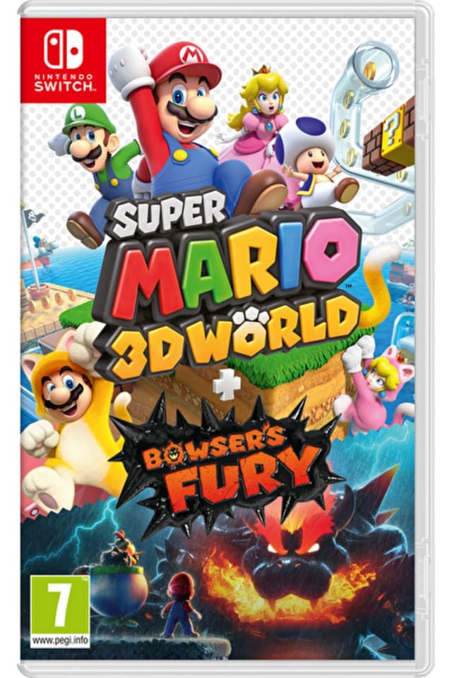 بازی ویدیویی Nintendo Switch Super Mario 3D World و Bowser's Fury بازی ویدیویی Nintendo Switch Super Mario 3D World و Bowser's Fury