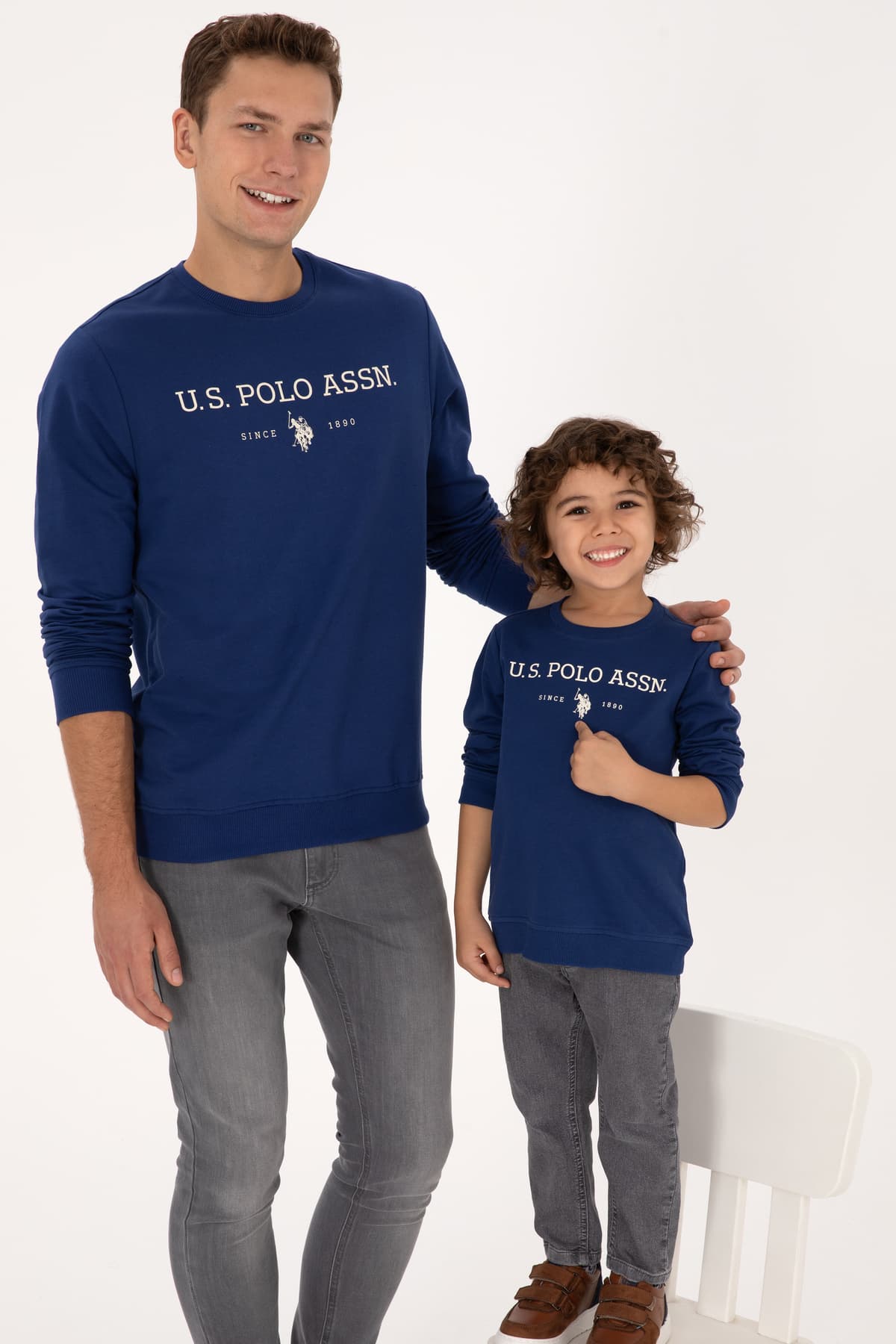 سوئیشرت مردانه U.S. Polo Assn. فیت معمولی یقه گرد نیلی نازک مدل 50313743-VR028 سوئیشرت مردانه U.S. Polo Assn. فیت معمولی یقه گرد نیلی نازک مدل 50313743-VR028