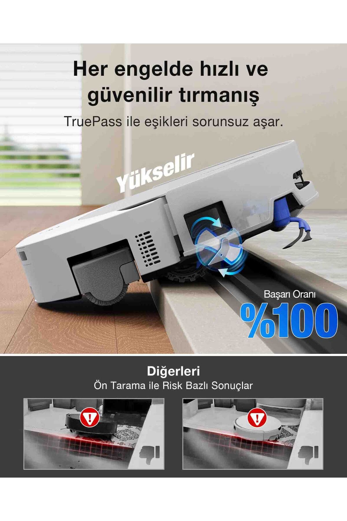 جاروبرقی و تیکش رباتیک Ecovacs DEEBOT T90 Omni با مکش 30.000 Pa و شستوشوی خودکار تی 75*C جاروبرقی و تیکش رباتیک Ecovacs DEEBOT T90 Omni با مکش 30.000 Pa و شستوشوی خودکار تی 75*C