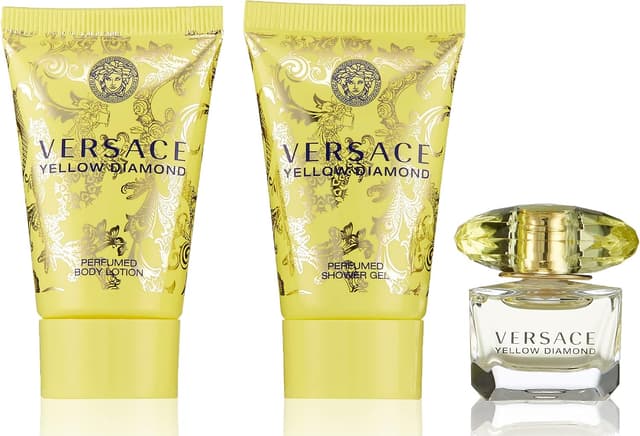 ست ادکلن زنانه Versace Yellow Diamond مینی ۳ عددی ست ادکلن زنانه Versace Yellow Diamond مینی ۳ عددی