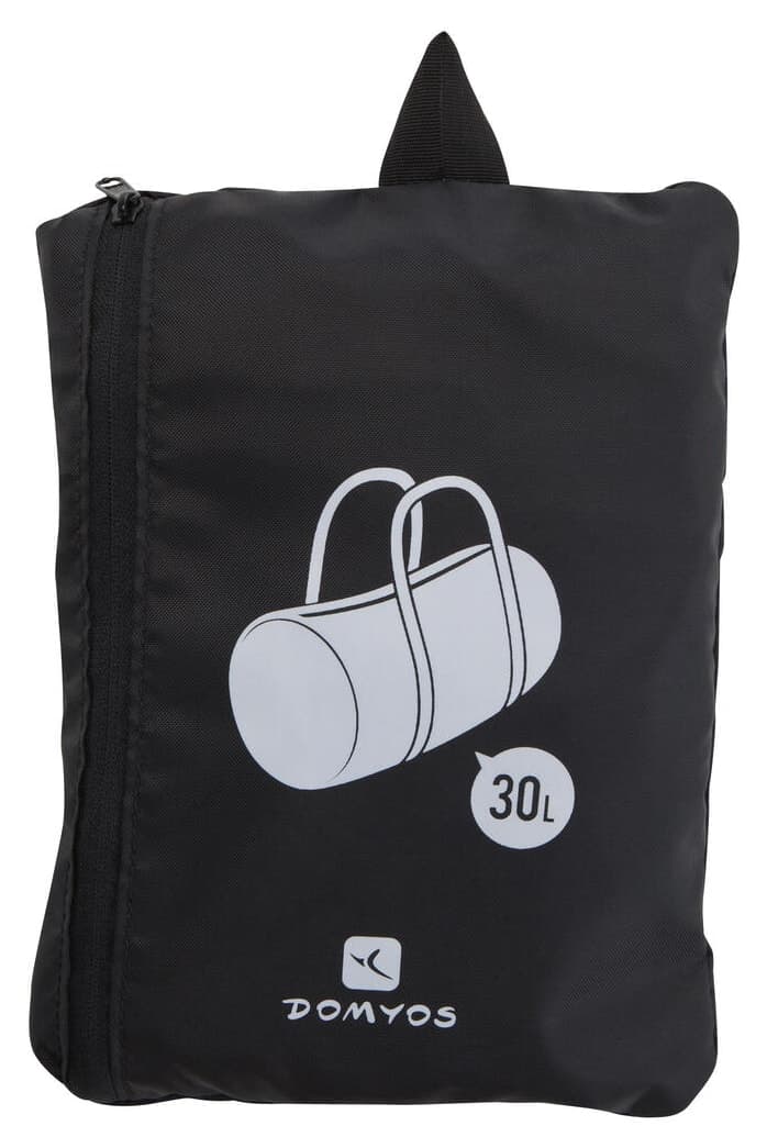 کیف ورزشی زنانه Decathlon تاشو مشکی Fitness 30 Litre کیف ورزشی زنانه Decathlon تاشو مشکی Fitness 30 Litre