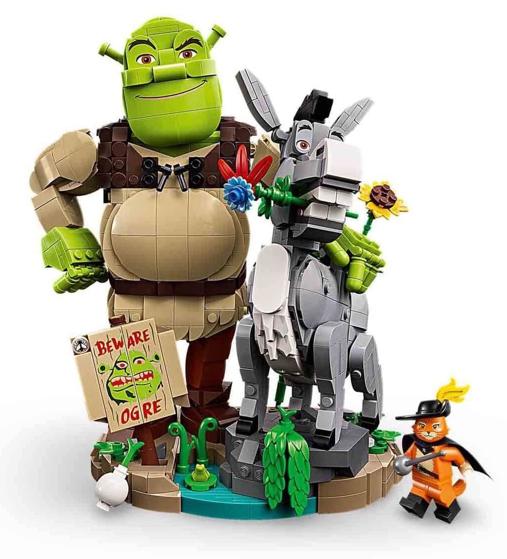 لگو Shrek مدل 72423 برای بزرگسالان با ژست قابل تنظیم لگو Shrek مدل 72423 برای بزرگسالان با ژست قابل تنظیم