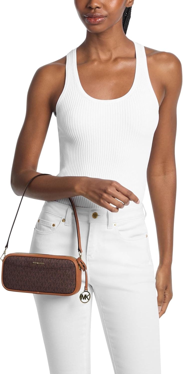 کیف زنانه Michael Kors بند قابل تنظیم لوگودار مدل 32T6GX5C1B252 کیف زنانه Michael Kors بند قابل تنظیم لوگودار مدل 32T6GX5C1B252