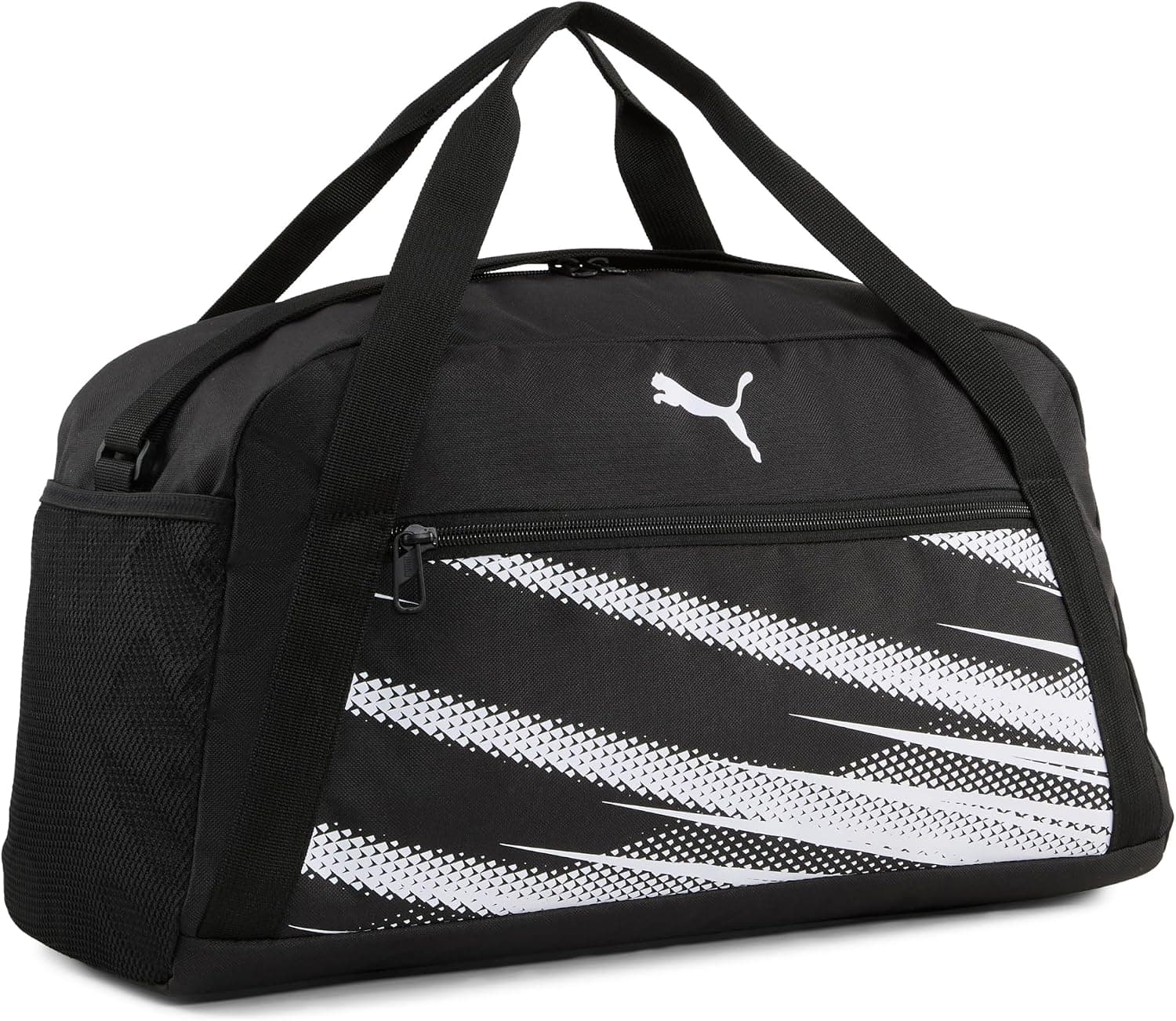کیف ورزشی یونیسکس PUMA مدل ATTACANTO سایز S مشکی-سفید کیف ورزشی یونیسکس PUMA مدل ATTACANTO سایز S مشکی-سفید