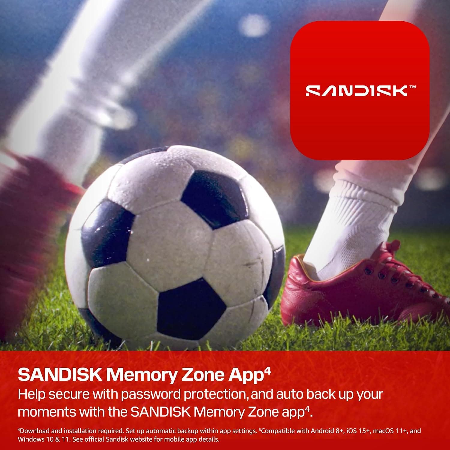 کارت حافظه SD 128GB UHS-II SANDISK نسخه جام جهانی 2026 مدل SDSDXDM-128G-GN4IH کارت حافظه SD 128GB UHS-II SANDISK نسخه جام جهانی 2026 مدل SDSDXDM-128G-GN4IH