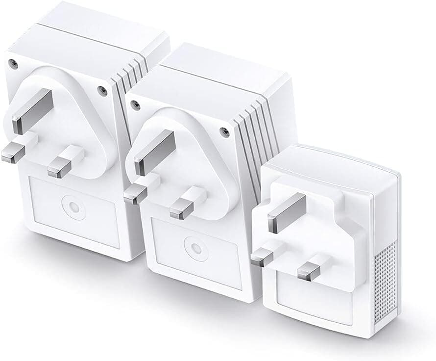 کیت راهانداز آداپتور پاورلاین و تقویتکننده WiFi دوپورته TP-Link مدل TL-WPA4220 TKIT با سرعت انتقال تا 600Mbps کیت راهانداز آداپتور پاورلاین و تقویتکننده WiFi دوپورته TP-Link مدل TL-WPA4220 TKIT با سرعت انتقال تا 600Mbps