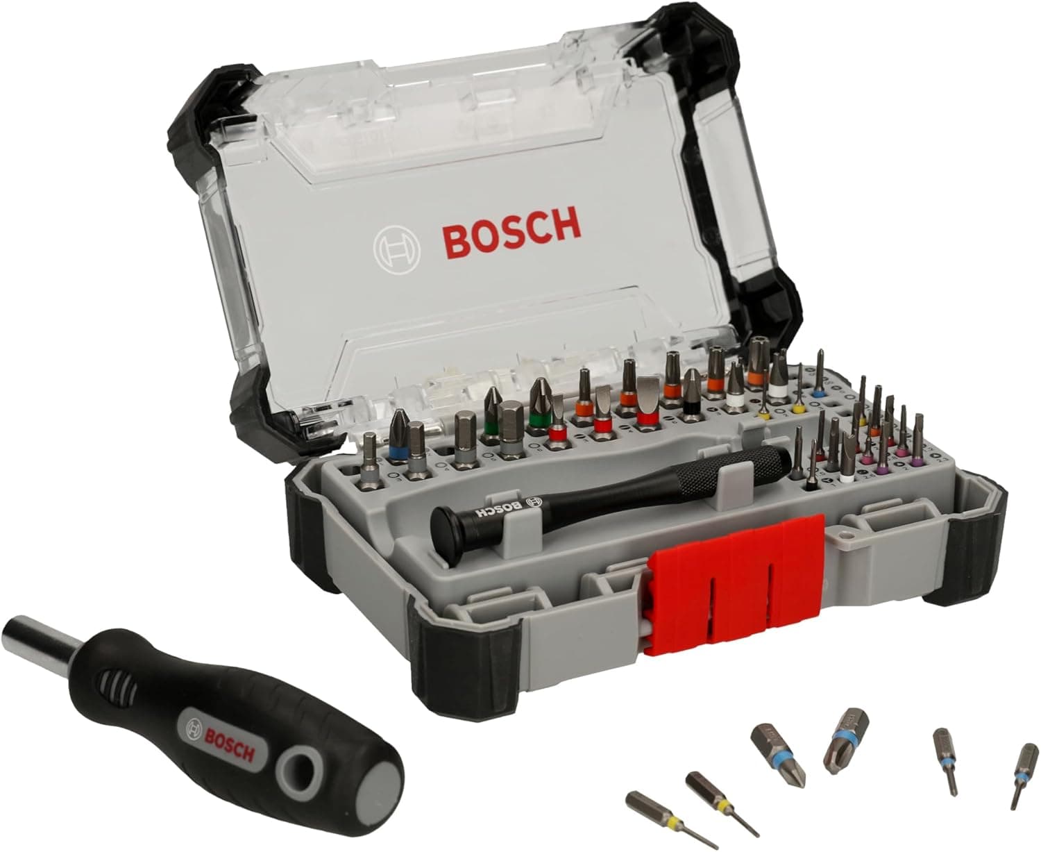 ست نوک پیچگوشتی دقیق Bosch 42 عددی ست نوک پیچگوشتی دقیق Bosch 42 عددی