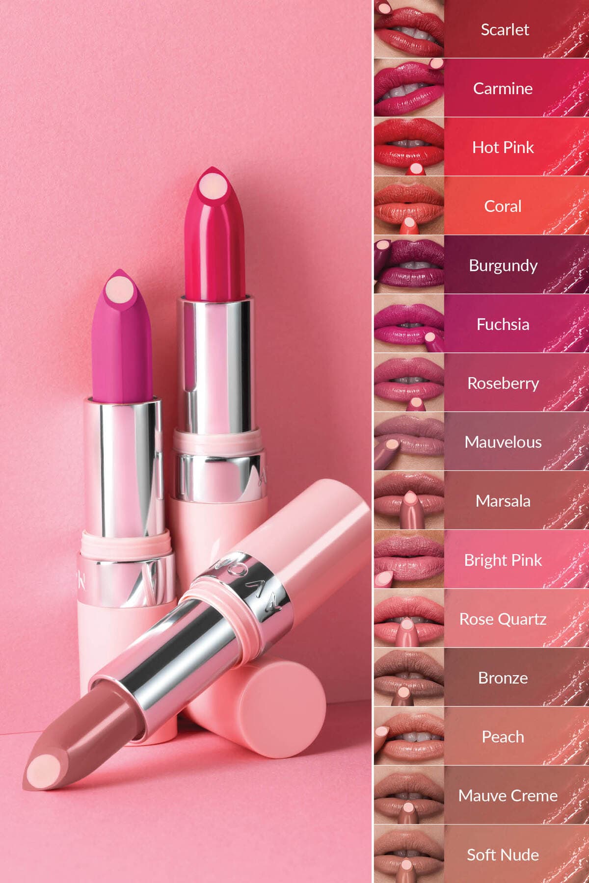 رژ لب Avon Hydramatic درخشان شرابی رژ لب Avon Hydramatic درخشان شرابی