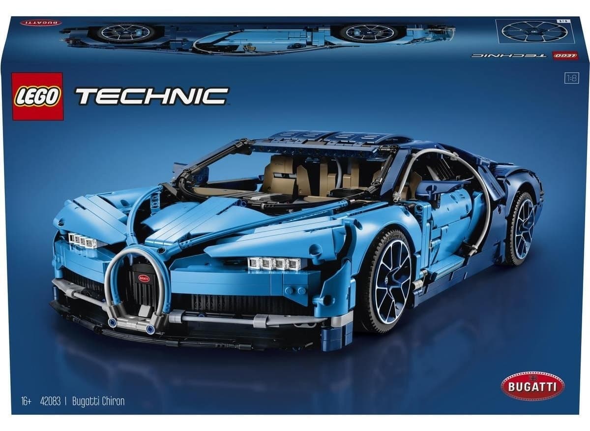 لگو Technic Bugatti Chiron مدل 42083 با 3599 قطعه لگو Technic Bugatti Chiron مدل 42083 با 3599 قطعه
