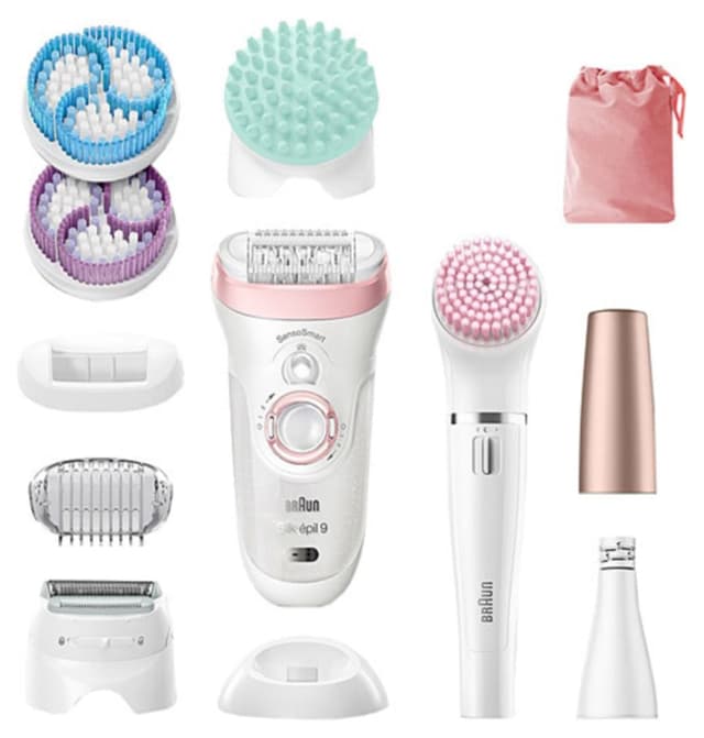 اپیلاتور Braun Silk-épil 9 Sensosmart خشک و مرطوب مدل 9-985 اپیلاتور Braun Silk-épil 9 Sensosmart خشک و مرطوب مدل 9-985