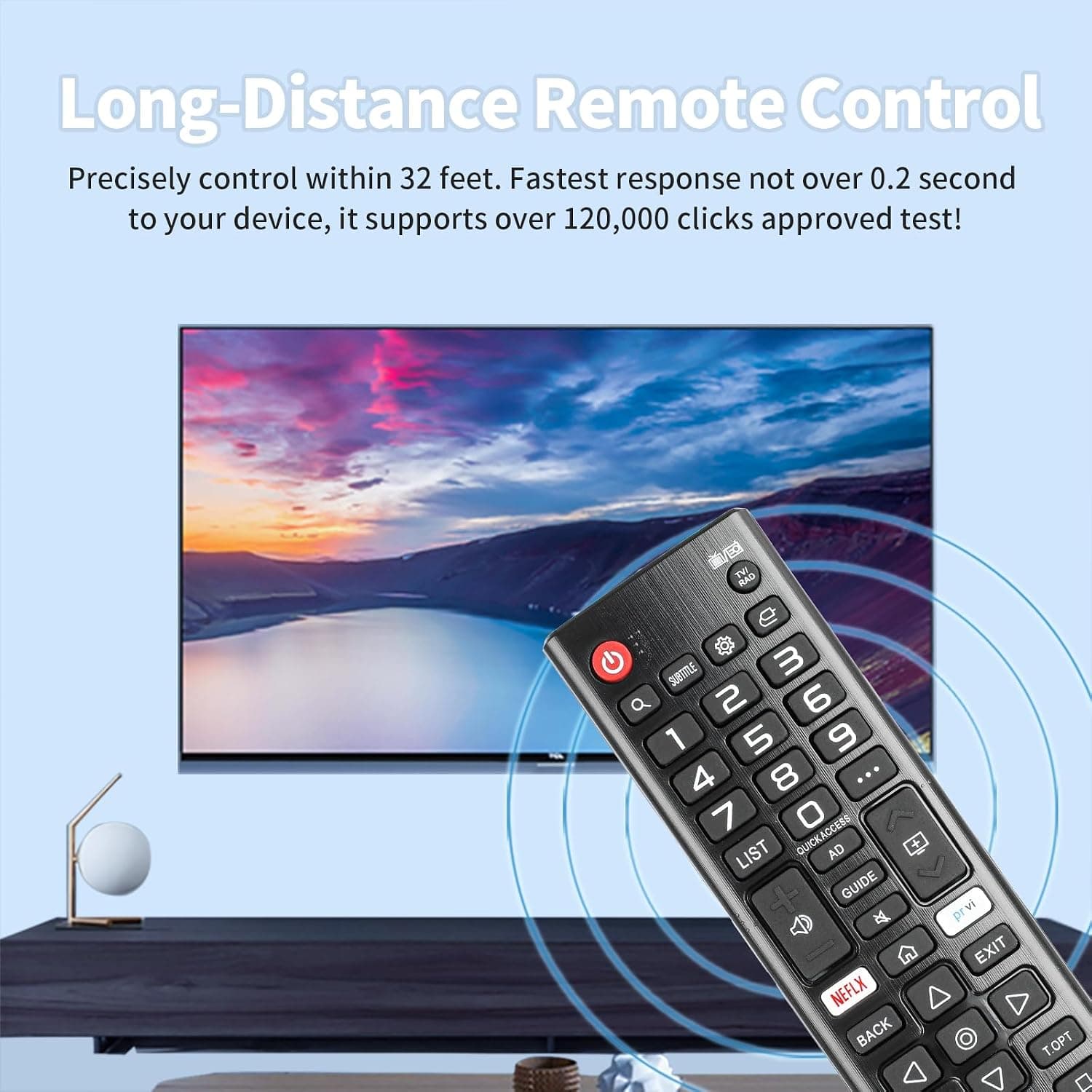 کنترل از راه دور CTRLBETTER سازگار با تلویزیون LG مدل AKB75675301 AKB75675311 کنترل از راه دور CTRLBETTER سازگار با تلویزیون LG مدل AKB75675301 AKB75675311