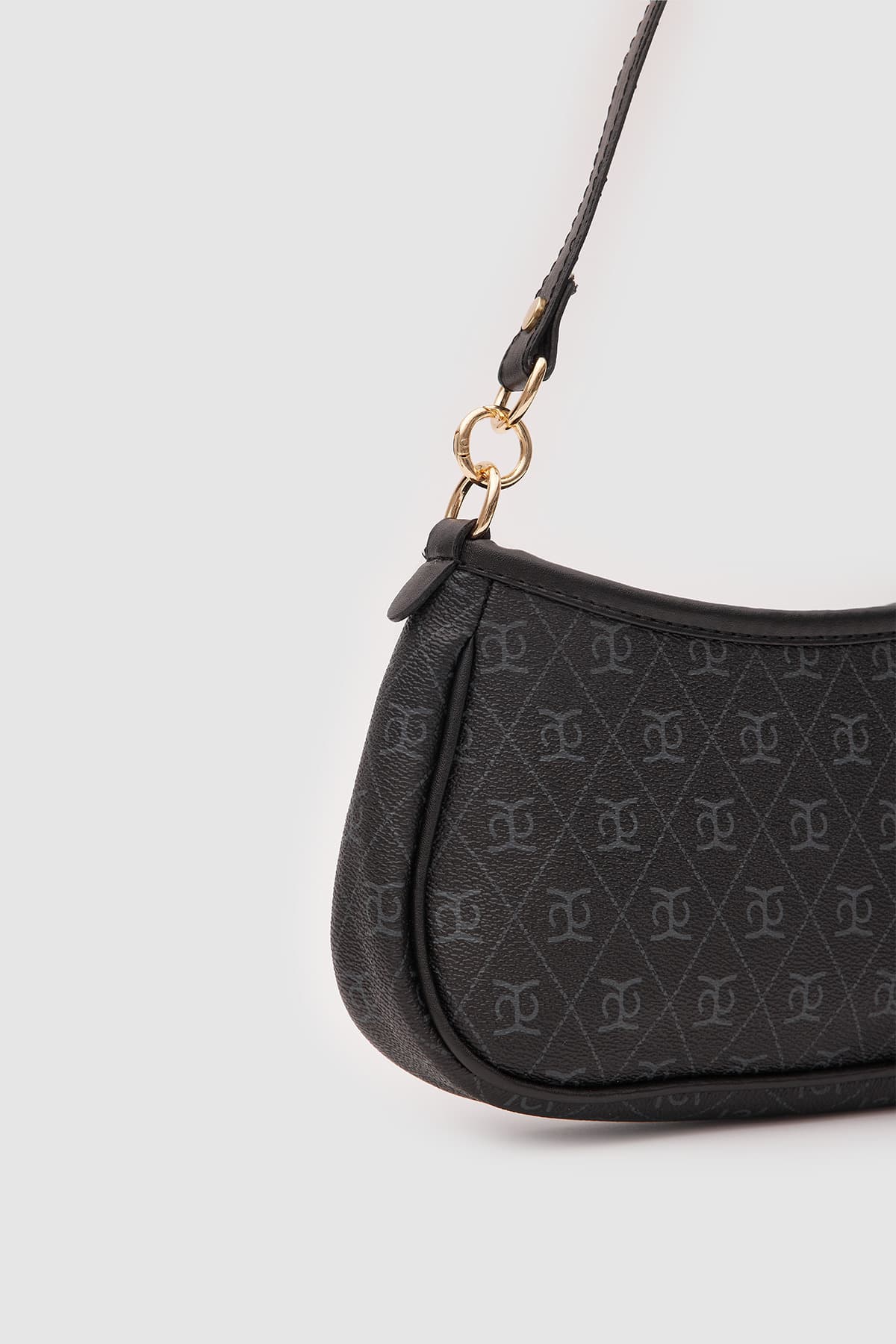 کیف زنانه Shule Bags باگت و کراسبادی مدل Farme Monogram مشکی کیف زنانه Shule Bags باگت و کراسبادی مدل Farme Monogram مشکی