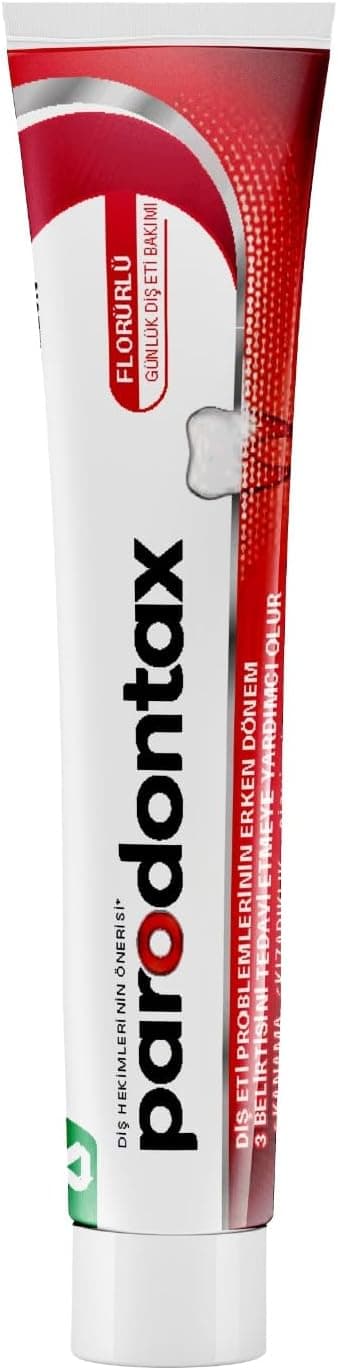 خمیردندان روزانه فلورایددار Parodontax با طعم بهبودیافته کمککننده به پیشگیری از خونریزی لثه 1 x 75 ml خمیردندان روزانه فلورایددار Parodontax با طعم بهبودیافته کمککننده به پیشگیری از خونریزی لثه 1 x 75 ml