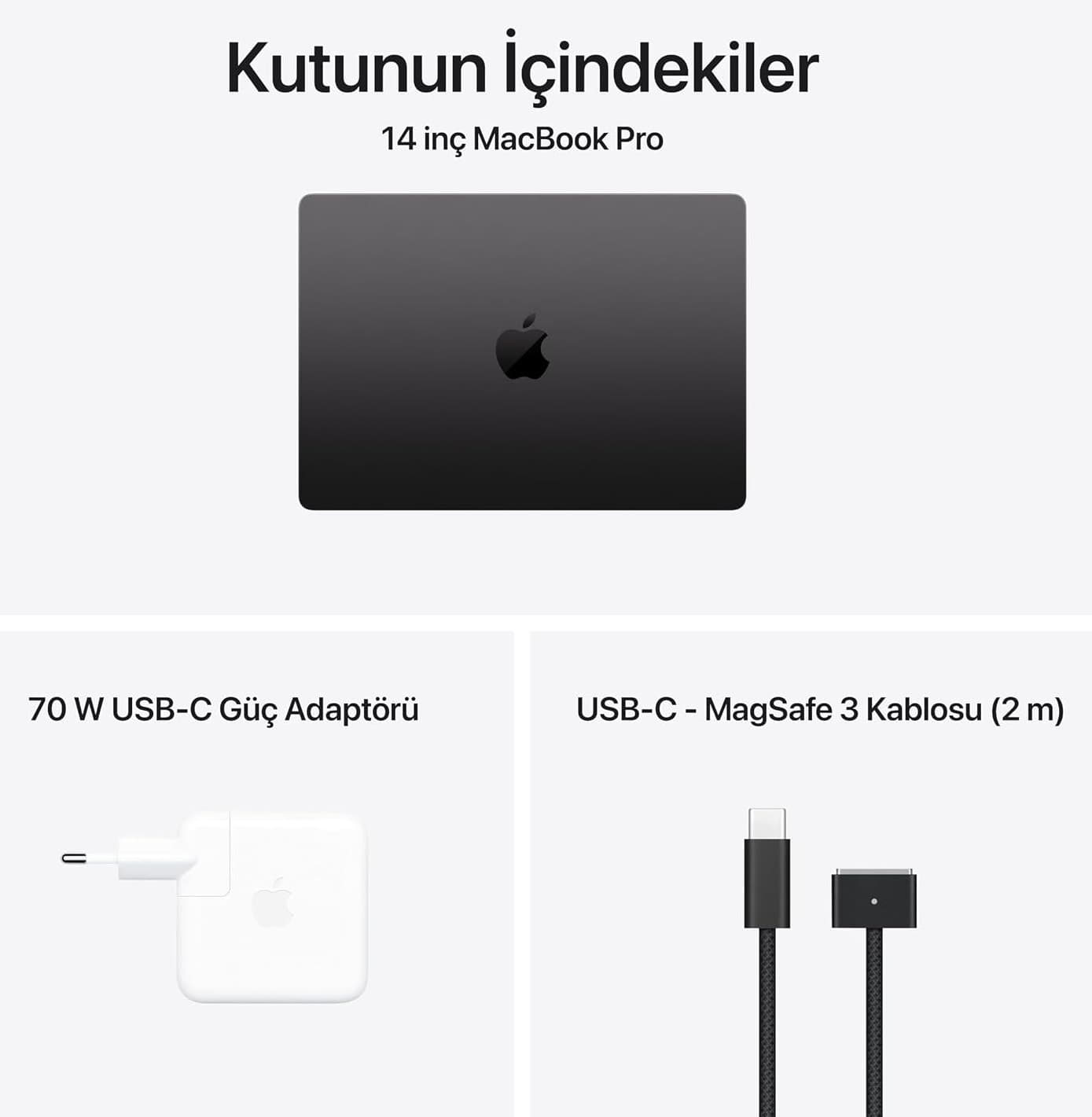لپتاپ Apple مدل MacBook Pro با چیپ M5 Pro مشکی فضایی لپتاپ Apple مدل MacBook Pro با چیپ M5 Pro مشکی فضایی