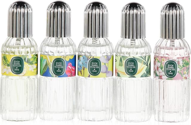 ست کولونیا Eyup Sabri Tuncer در بطری شیشهای استوانهای 5 x 16 ml ست کولونیا Eyup Sabri Tuncer در بطری شیشهای استوانهای 5 x 16 ml