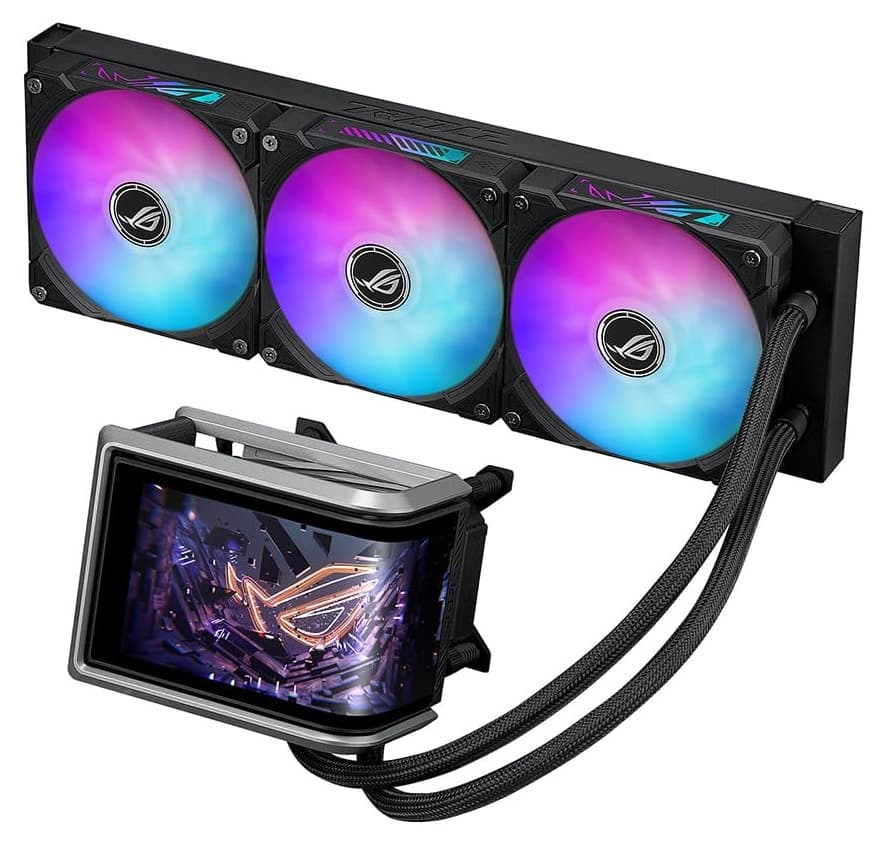 خنککننده مایع پردازنده ASUS ROG RYUO IV 360 ARGB مشکی 360mm مدل 90RC01N1-B0EAY0 خنککننده مایع پردازنده ASUS ROG RYUO IV 360 ARGB مشکی 360mm مدل 90RC01N1-B0EAY0