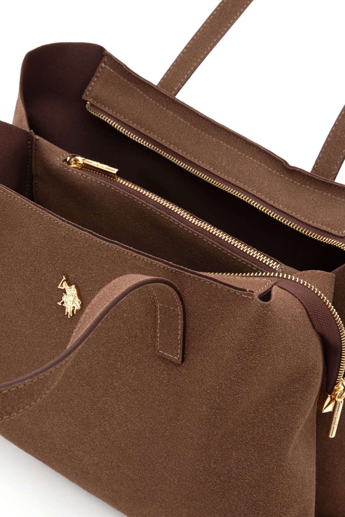 کیف دستی زنانه U.S. Polo Assn. جیر قهوهای مدل 50317827-VR029 کیف دستی زنانه U.S. Polo Assn. جیر قهوهای مدل 50317827-VR029