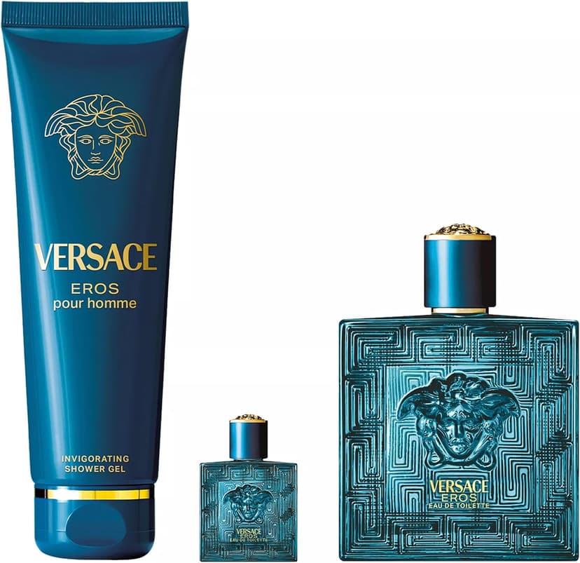 ست ادکلن مردانه Versace Eros 100 ml EDT ست ادکلن مردانه Versace Eros 100 ml EDT