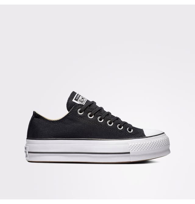 کفش اسنیکر یونیسکس Converse مدل Chuck Taylor All Star Lift پلتفرم مشکی کفش اسنیکر یونیسکس Converse مدل Chuck Taylor All Star Lift پلتفرم مشکی