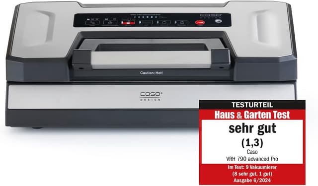 دستگاه وکیوم Caso مدل VRH 790 Advanced Pro با جوش دوگانه دستگاه وکیوم Caso مدل VRH 790 Advanced Pro با جوش دوگانه