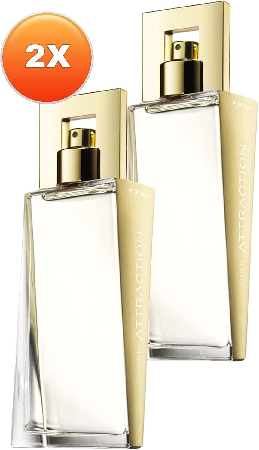 عطر زنانه AVON ادوپرفیوم 50 Ml ست دوتایی مدل Attraction عطر زنانه AVON ادوپرفیوم 50 Ml ست دوتایی مدل Attraction