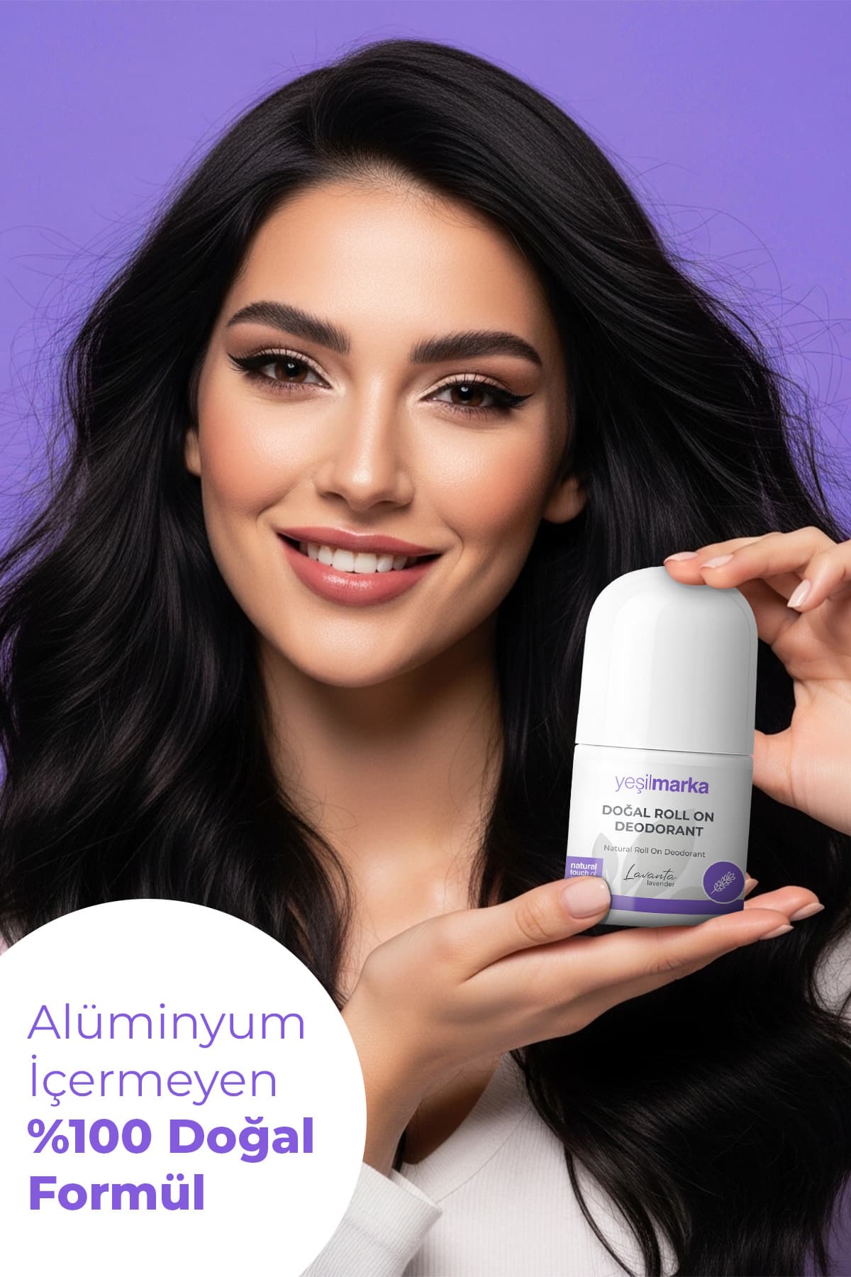 دئودورانت رولآن yeşilmarka با رایحه اسطوخودوس ضد بوی تعریق 50 ml دئودورانت رولآن yeşilmarka با رایحه اسطوخودوس ضد بوی تعریق 50 ml