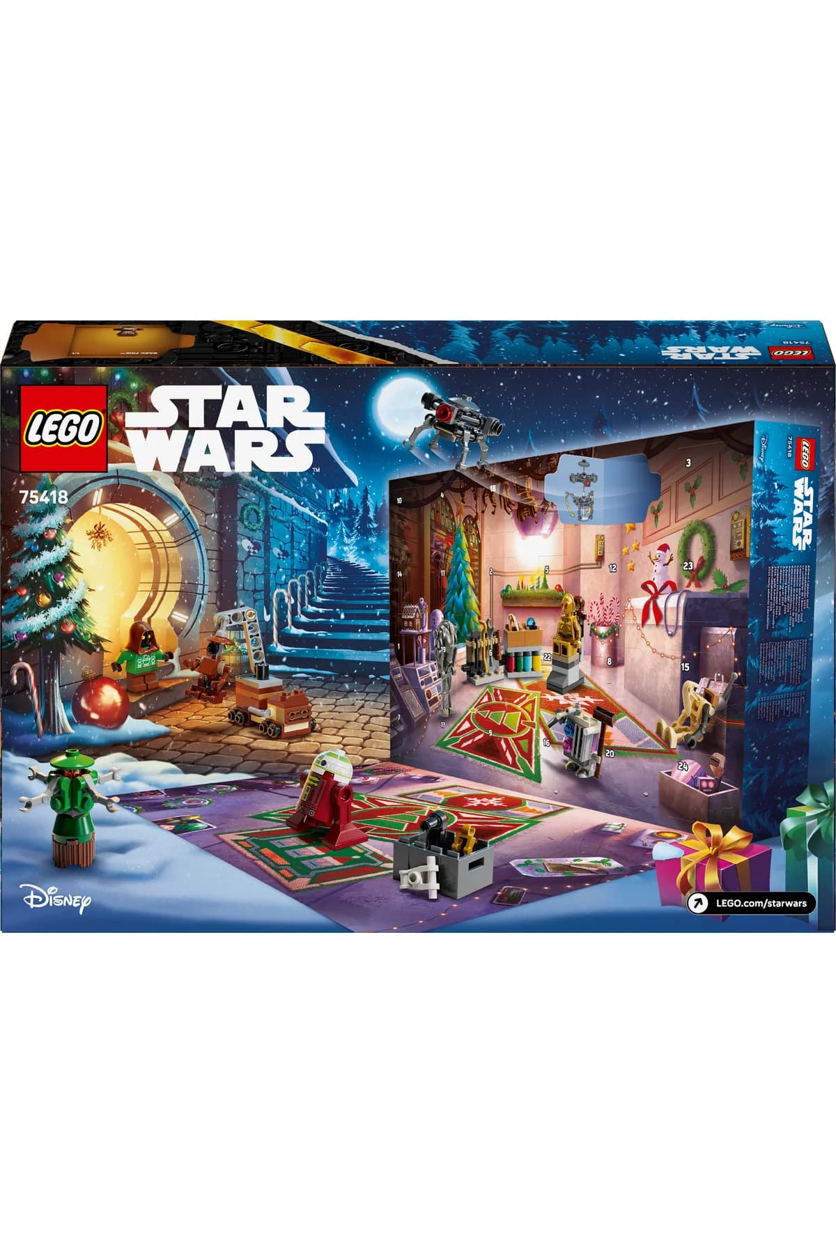 لگو Star Wars کودکان 6+ تقویم کریسمس 2025 مدل 75418 (263P) لگو Star Wars کودکان 6+ تقویم کریسمس 2025 مدل 75418 (263P)