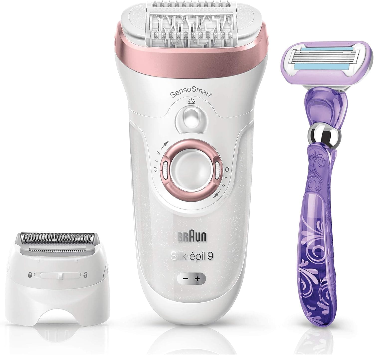 دستگاه اپیلاسیون Braun بیسیم خشک و مرطوب Silk Epil 9 9870 SensoSmart دستگاه اپیلاسیون Braun بیسیم خشک و مرطوب Silk Epil 9 9870 SensoSmart