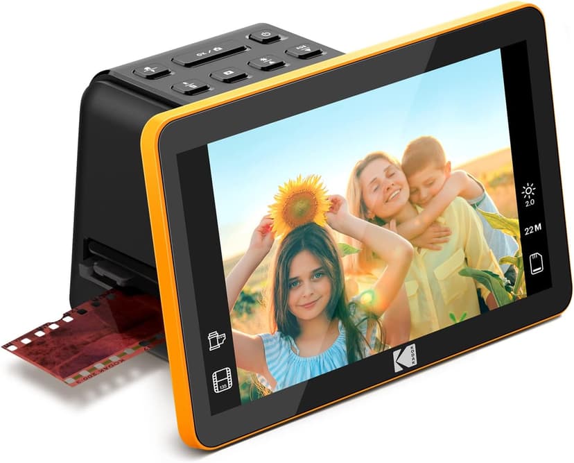 اسکنر دیجیتال فیلم KODAK نگاتیو و اسلاید ۳۵ میلیمتری مدل RODFS70 مشکی اسکنر دیجیتال فیلم KODAK نگاتیو و اسلاید ۳۵ میلیمتری مدل RODFS70 مشکی