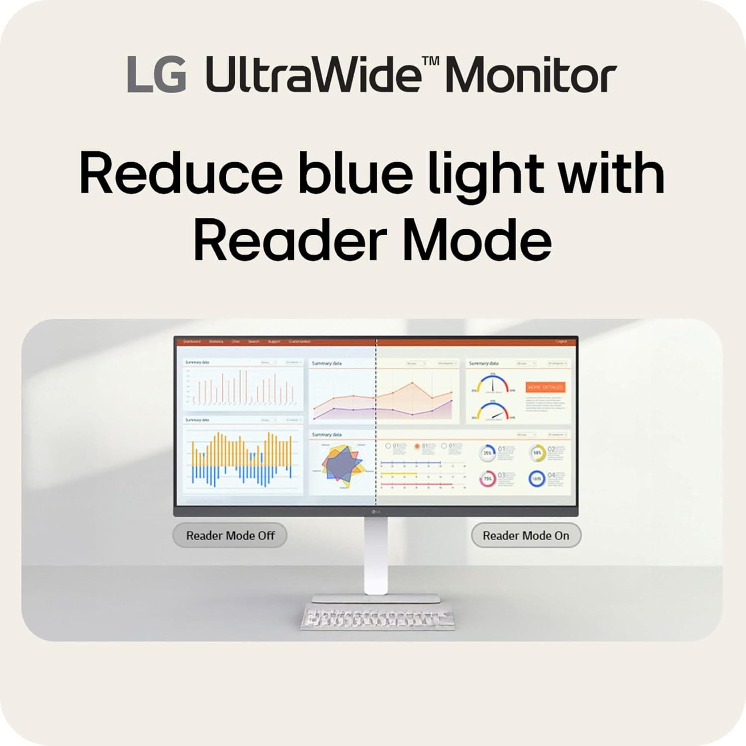 مانیتور کامپیوتر فوقعریض LG مدل 34U530A-W، 34 اینچی WFHD با پنل IPS، نرخ 100Hz، VESA DisplayHDR 400 و پایه قابل تنظیم سفید مانیتور کامپیوتر فوقعریض LG مدل 34U530A-W، 34 اینچی WFHD با پنل IPS، نرخ 100Hz، VESA DisplayHDR 400 و پایه قابل تنظیم سفید