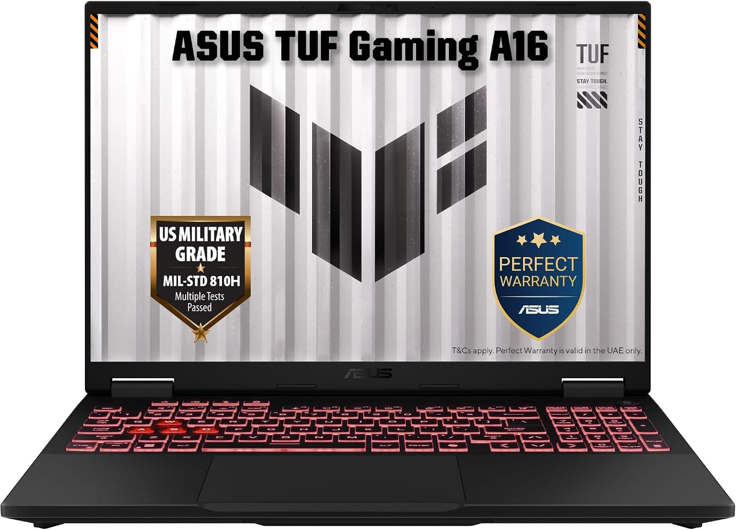 لپتاپ گیمینگ ASUS TUF Gaming A16 نسخه امارات، 16 اینچ FHD+ 144Hz، Ryzen 7 260، NVIDIA RTX5060 8GB GDDR7، 16GB RAM، 1TB SSD، Win11، خاکستری مدل FA608UMI-TU190W لپتاپ گیمینگ ASUS TUF Gaming A16 نسخه امارات، 16 اینچ FHD+ 144Hz، Ryzen 7 260، NVIDIA RTX5060 8GB GDDR7، 16GB RAM، 1TB SSD، Win11، خاکستری مدل FA608UMI-TU190W