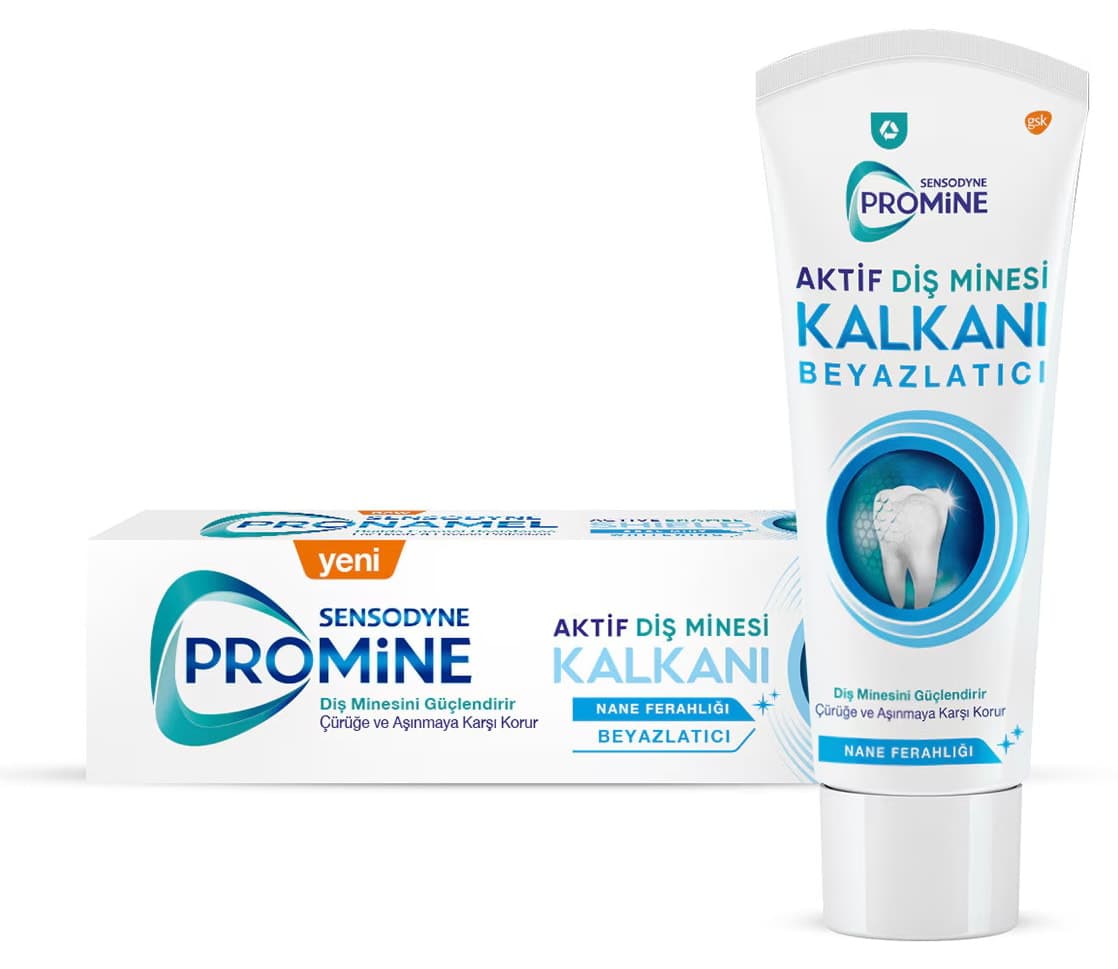 خمیردندان سفیدکننده Sensodyne Promine با محافظ فعال مینای دندان 75ml خمیردندان سفیدکننده Sensodyne Promine با محافظ فعال مینای دندان 75ml