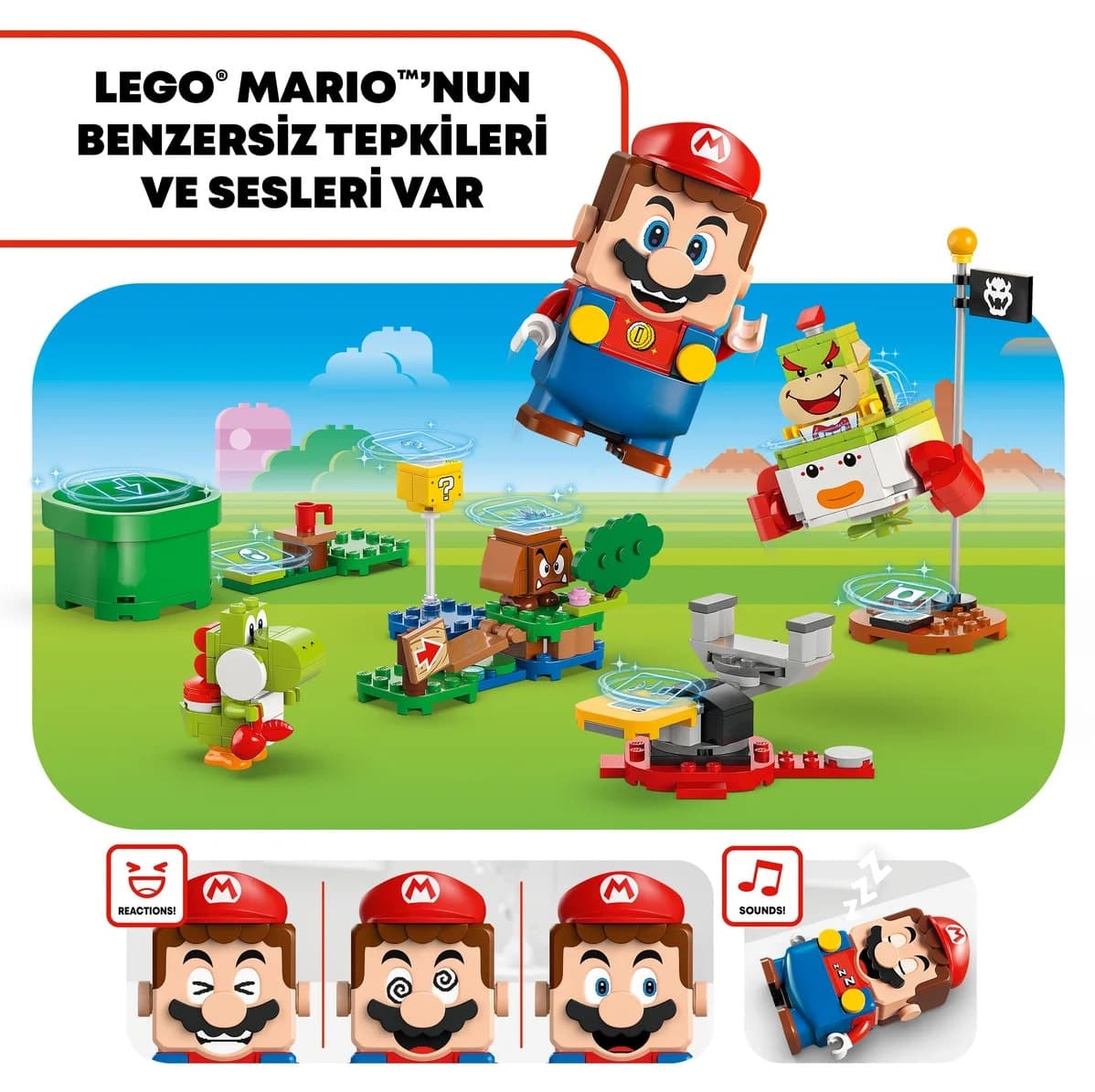 لگو Super Mario مدل 71439 ماجراها با Mario اینتراکتیو 218 قطعه لگو Super Mario مدل 71439 ماجراها با Mario اینتراکتیو 218 قطعه