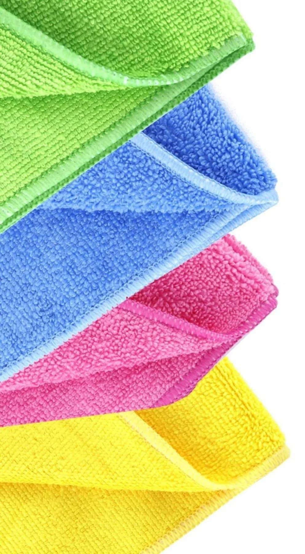 دستمال خشککن میکروفایبر SİLVER HOME سایز 40x40cm بسته 4 عددی رنگبندی متنوع دستمال خشککن میکروفایبر SİLVER HOME سایز 40x40cm بسته 4 عددی رنگبندی متنوع