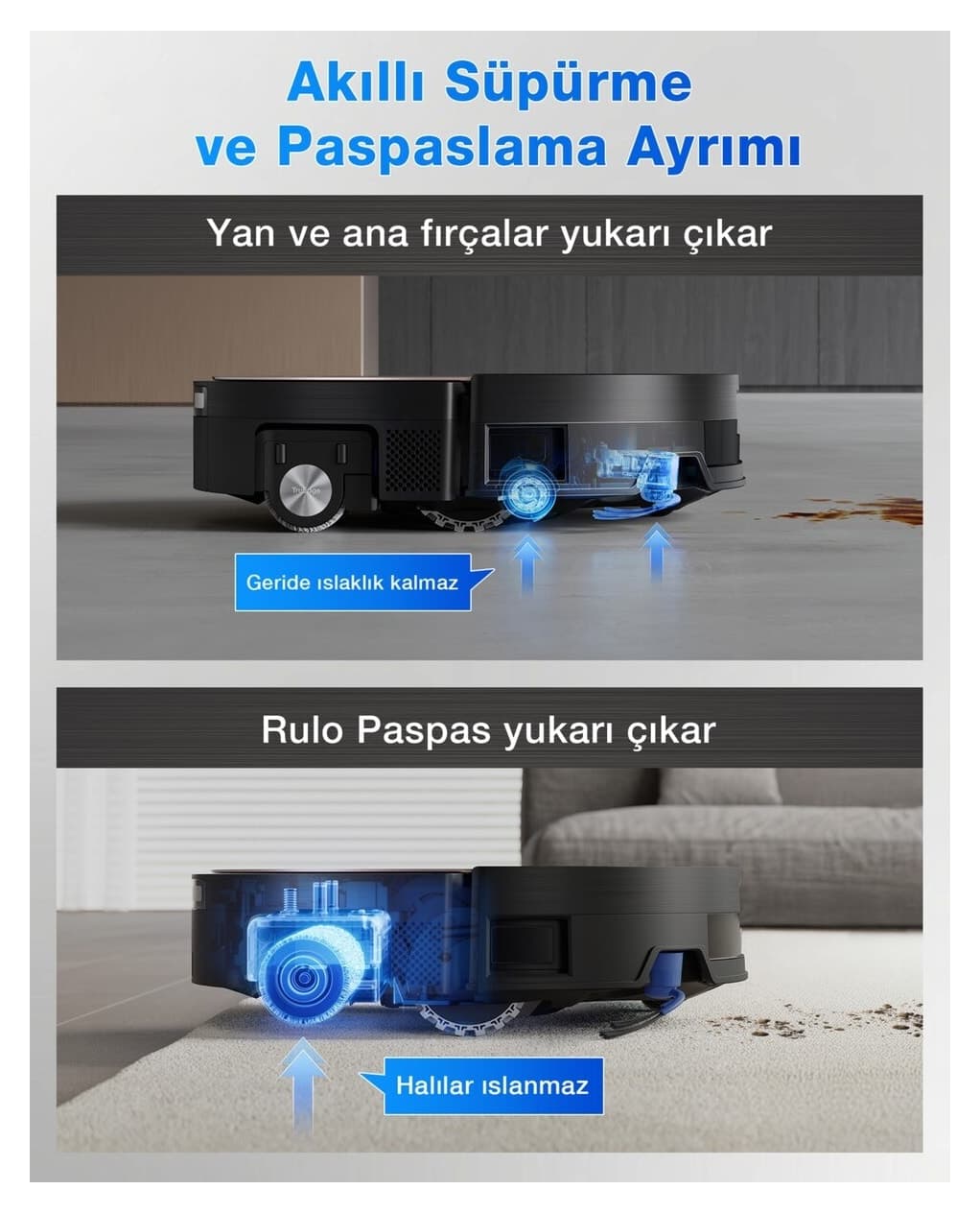 ربات جاروبرقی و زمینشوی Ecovacs مدل X11 Pro Omni مکش 19500 Pa ربات جاروبرقی و زمینشوی Ecovacs مدل X11 Pro Omni مکش 19500 Pa