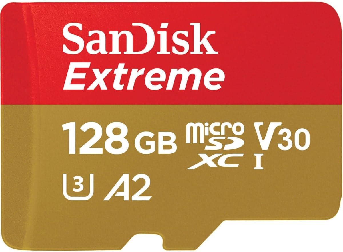 کارت حافظه microSD SanDisk ظرفیت 256GB Extreme قرمز/طلایی مدل SDSQXAV 256G GN6MN کارت حافظه microSD SanDisk ظرفیت 256GB Extreme قرمز/طلایی مدل SDSQXAV 256G GN6MN