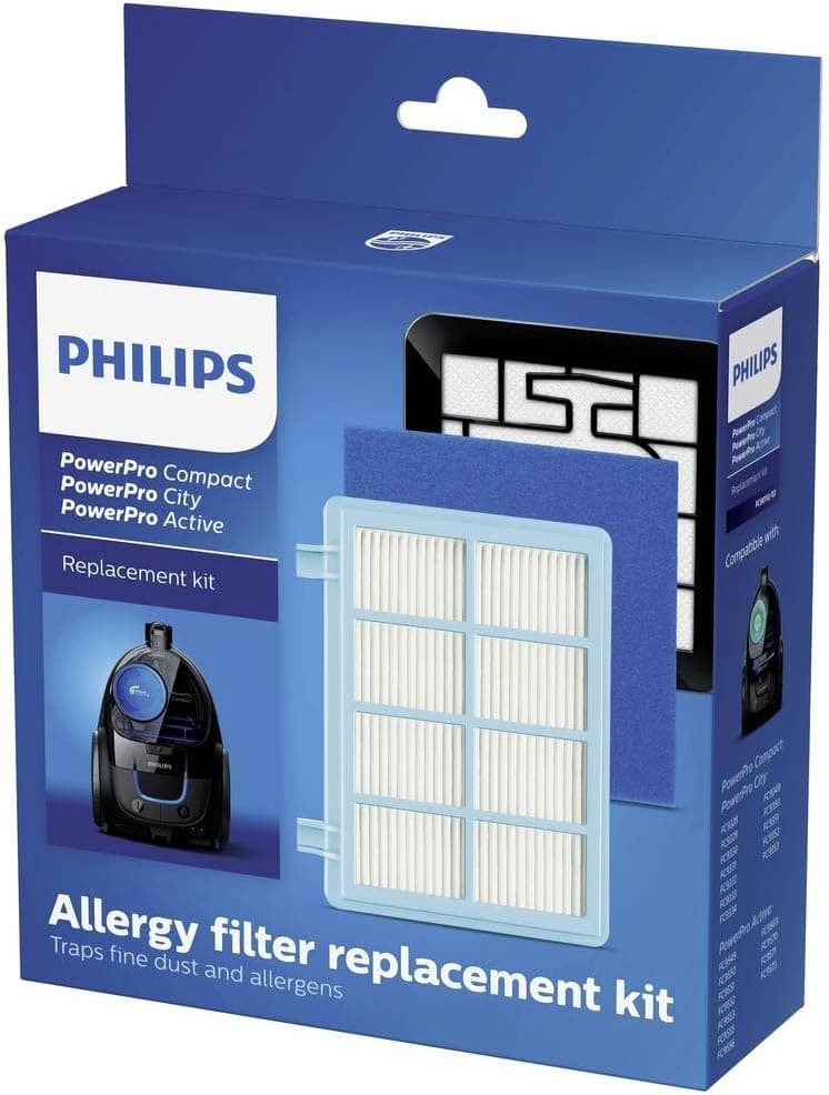 کیت تعویض Philips مدل FC8010/02 برای جاروبرقی PowerPro Compact و Active کیت تعویض Philips مدل FC8010/02 برای جاروبرقی PowerPro Compact و Active