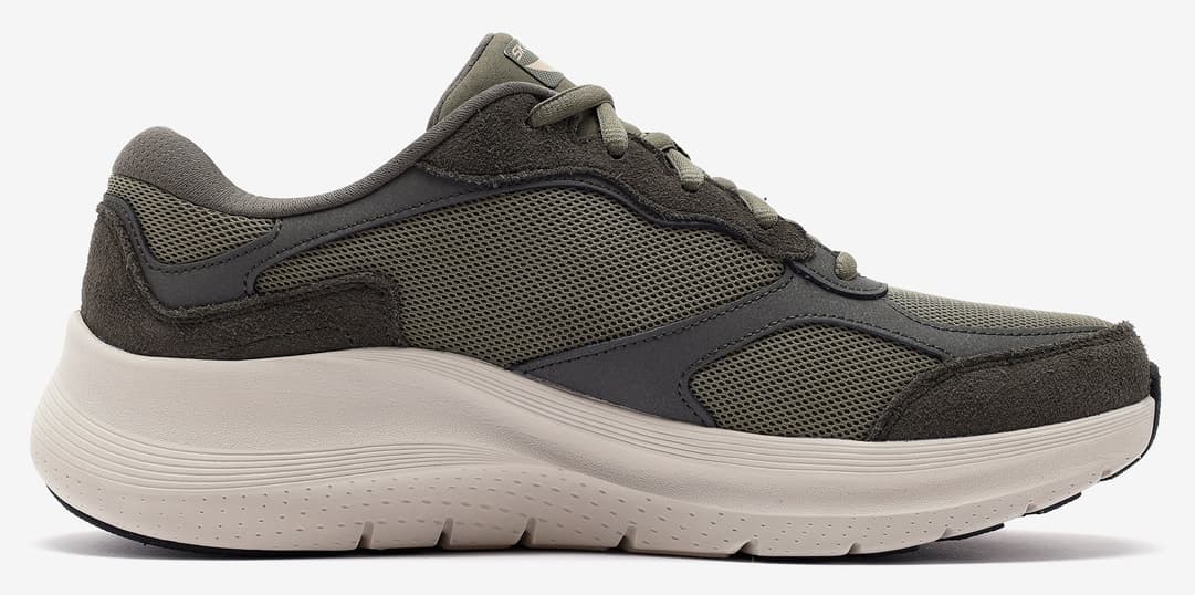 کفش ورزشی مردانه Skechers ARCH FIT 2.0 THE KEEP خاکی مدل 232702TK OLV کفش ورزشی مردانه Skechers ARCH FIT 2.0 THE KEEP خاکی مدل 232702TK OLV