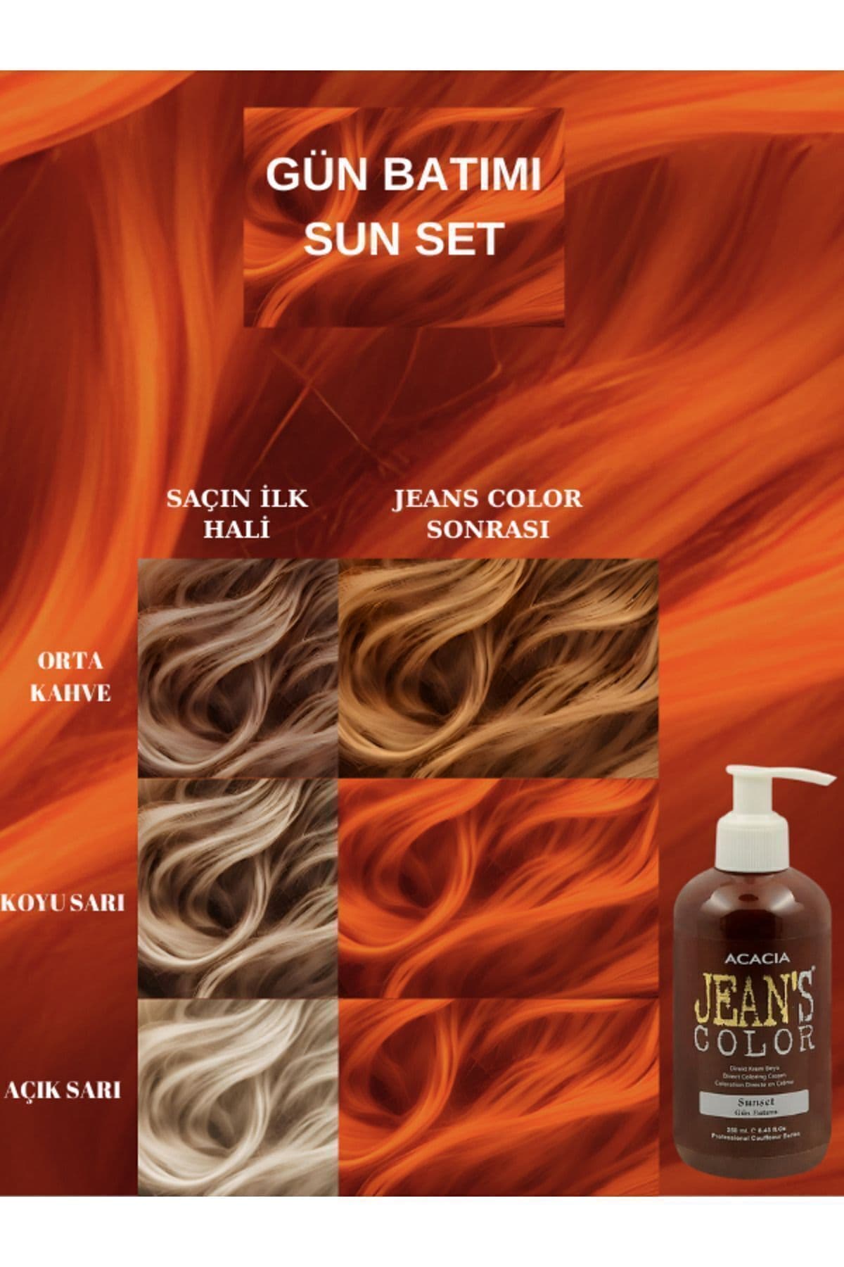رنگ مو زنانه jeans color بدون آمونیاک غروب آفتاب 250ml رنگ مو زنانه jeans color بدون آمونیاک غروب آفتاب 250ml