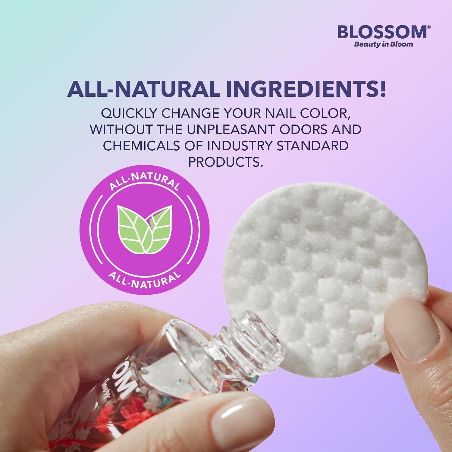 پاککننده لاک ناخن Blossom با رایحه اسطوخودوس 2 fl oz (59 ml) پاککننده لاک ناخن Blossom با رایحه اسطوخودوس 2 fl oz (59 ml)