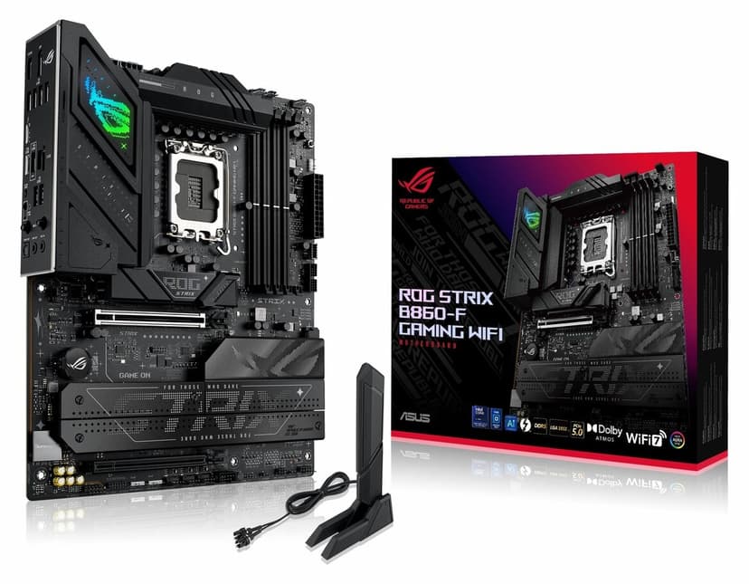 مادربرد گیمینگ ASUS ROG Strix مدل B860-F با WiFi DDR5 سوکت 1851P مادربرد گیمینگ ASUS ROG Strix مدل B860-F با WiFi DDR5 سوکت 1851P